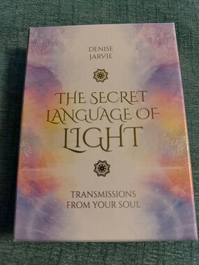 SECRET LANGUAGE OF LIGHT ORACLE Kit Card Deck Cards Book Tarot Boxed Set